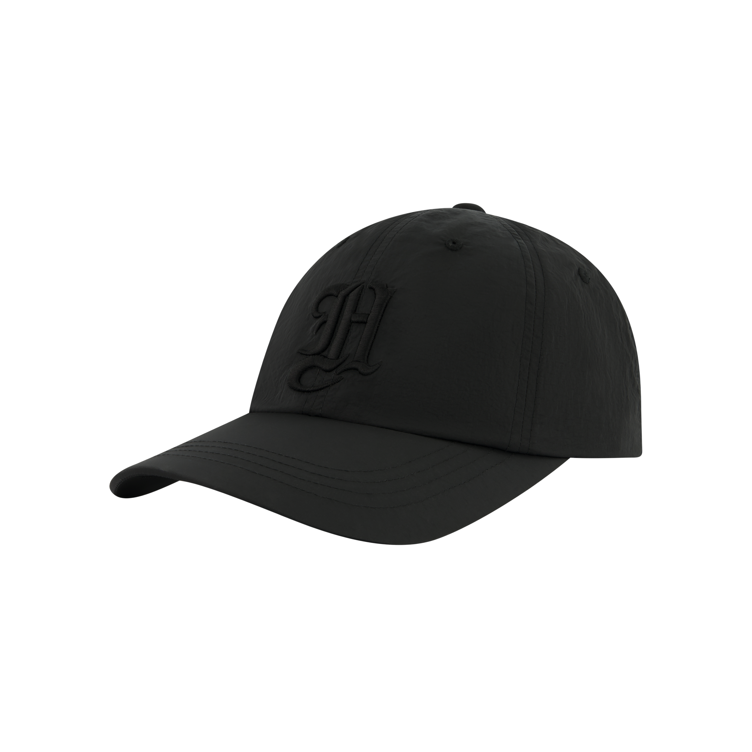 Bold Lettering Metal Ball Cap