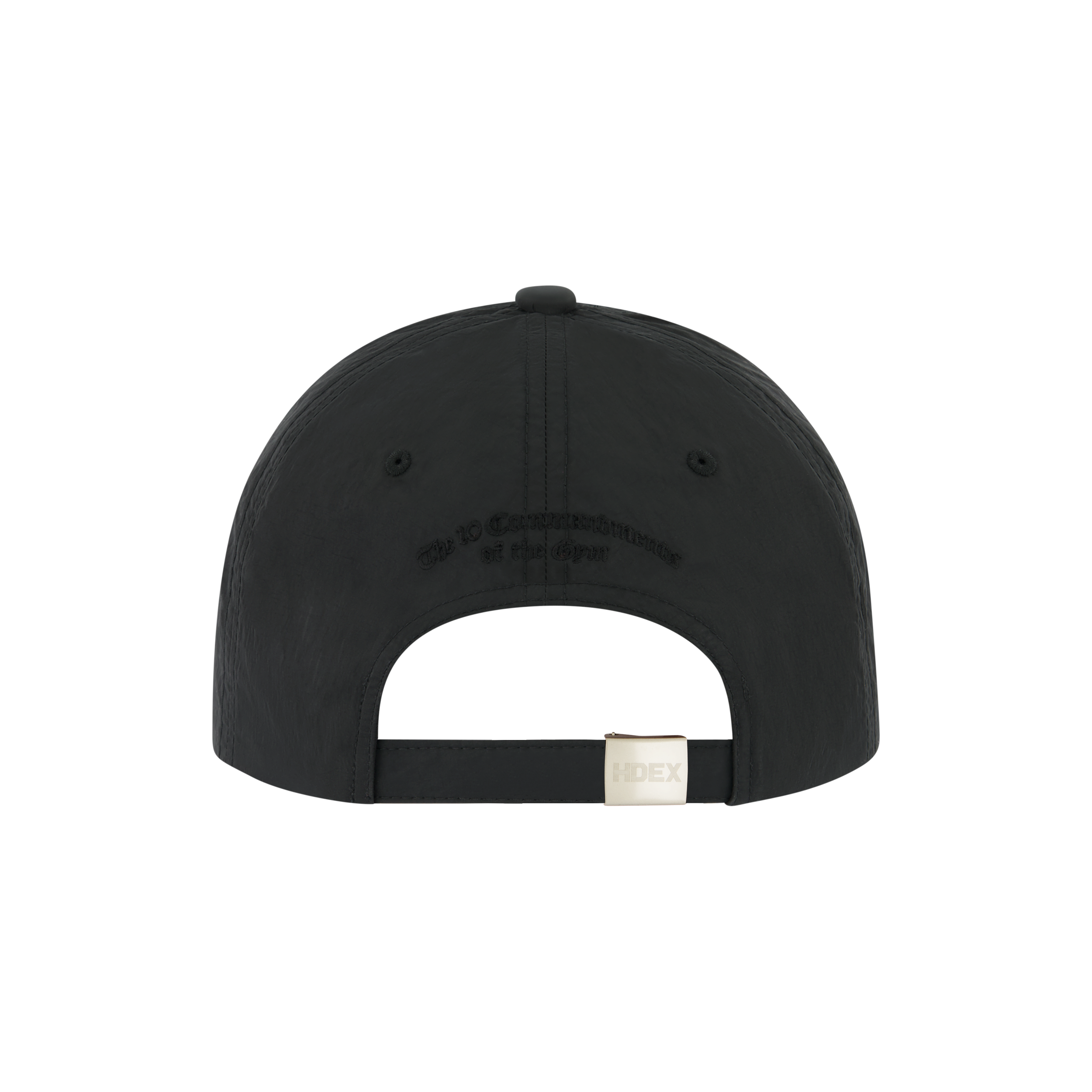Bold Lettering Metal Ball Cap