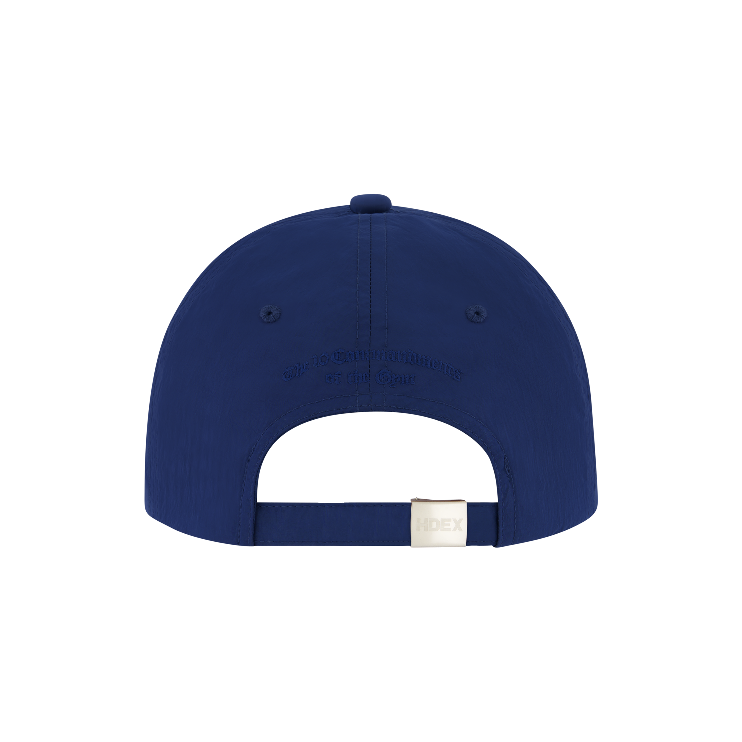 Bold Lettering Metal Ball Cap