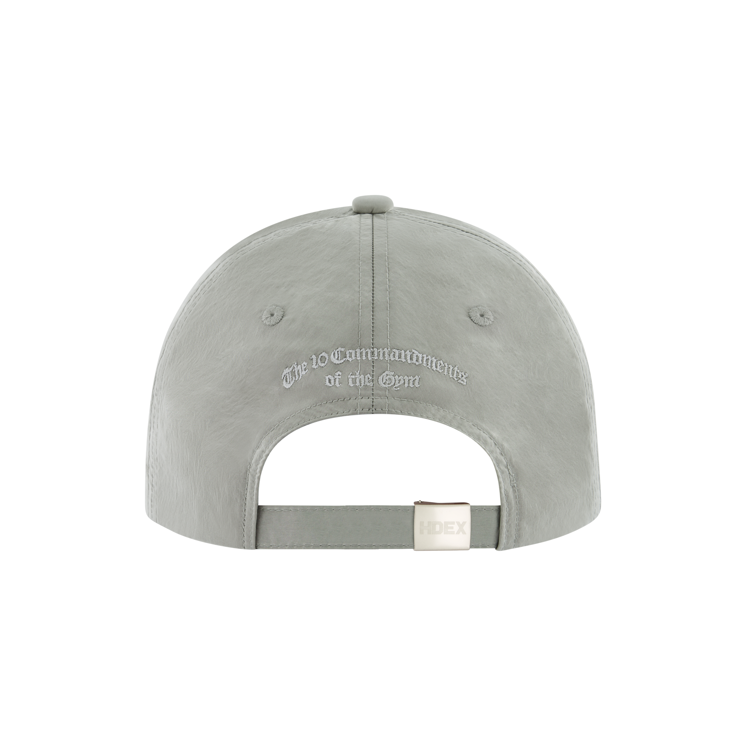 Bold Lettering Metal Ball Cap