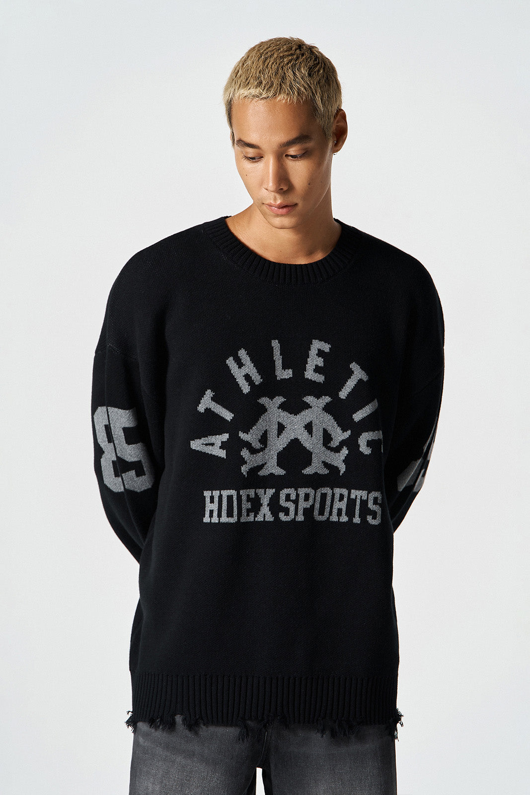 Rugby Knit Sweat Shirt