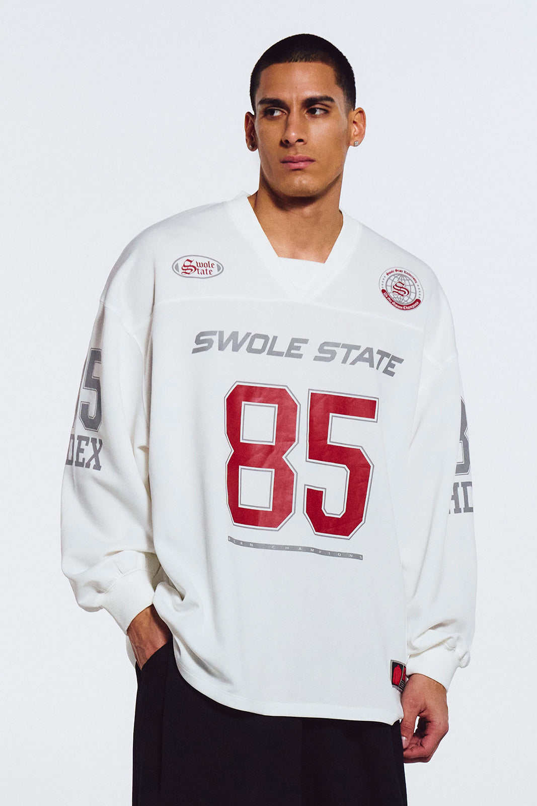 Giant Fit Rugby Jersey Long Sleeves
