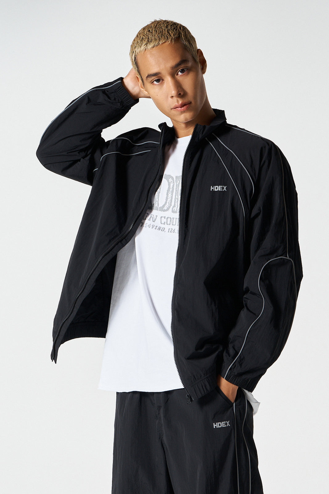 Piping Nylon Jacket