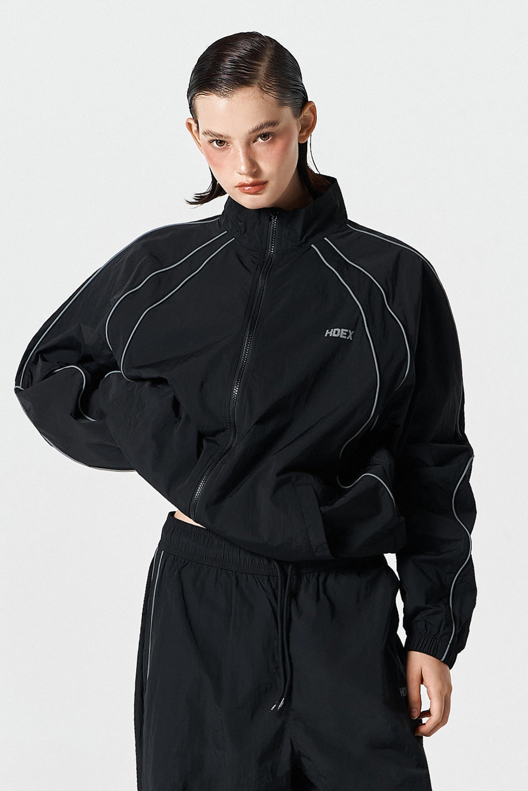 Piping Nylon Jacket