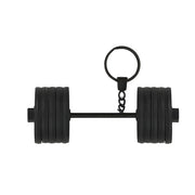 Mini Barbell Keyring