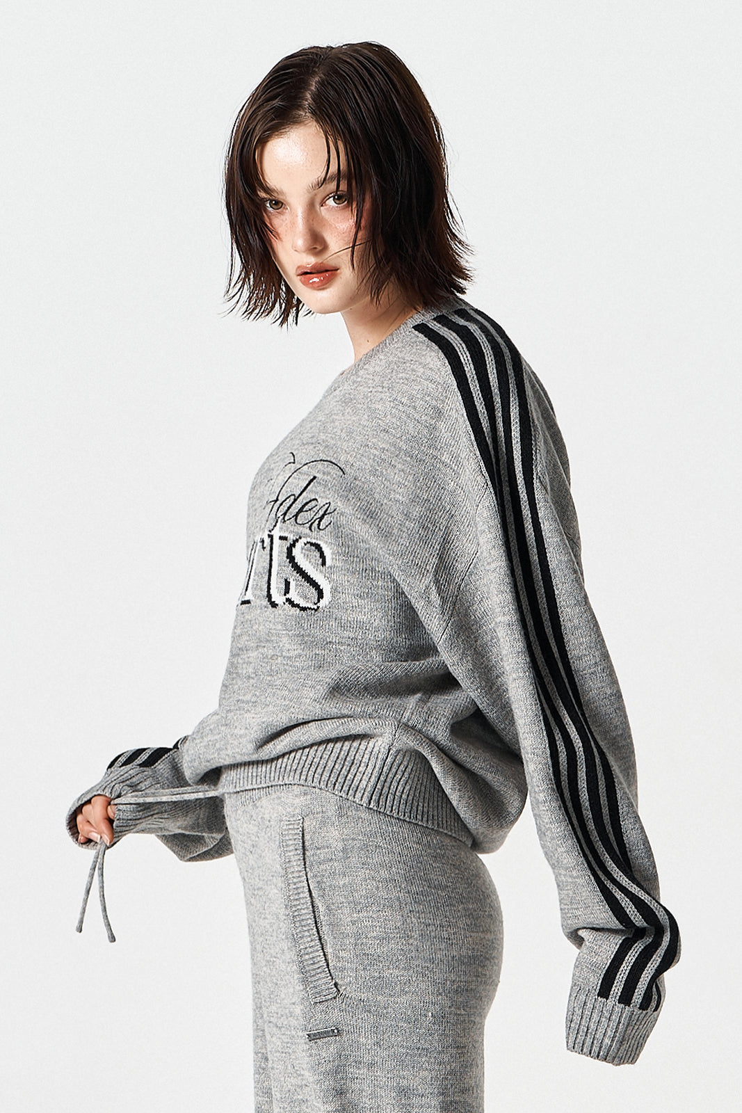 Womens Knit Sweat Shirt