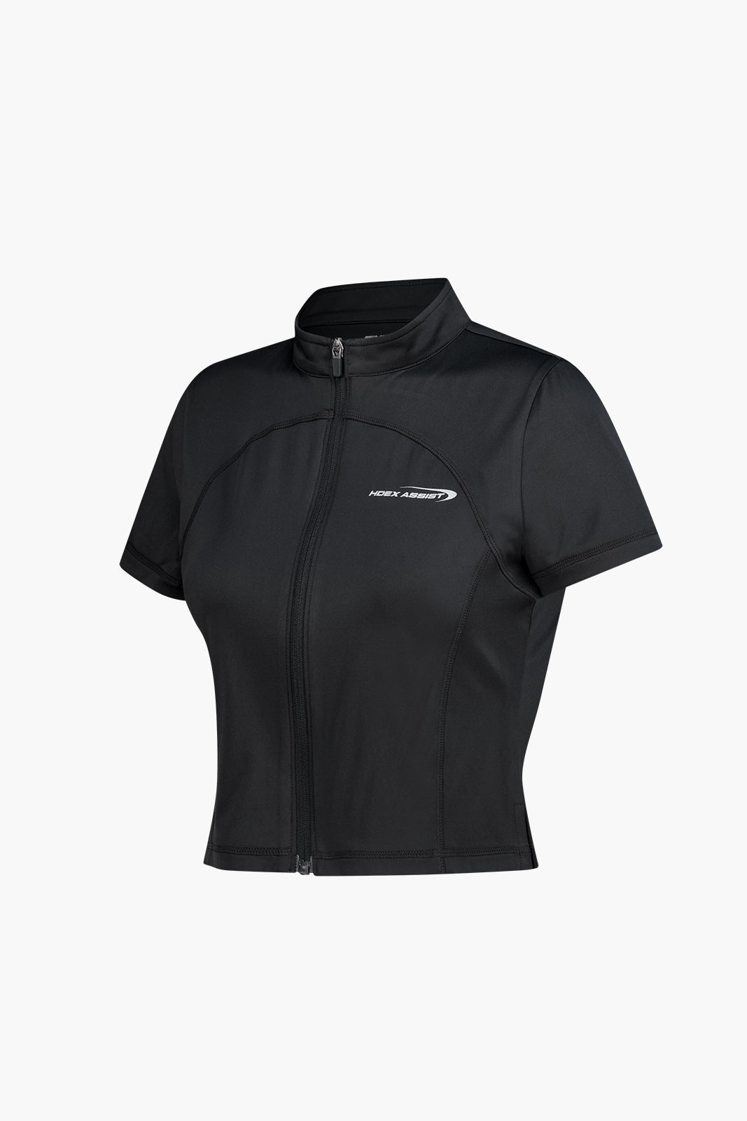 Women`s Assist Short Sleeve Zip-Up