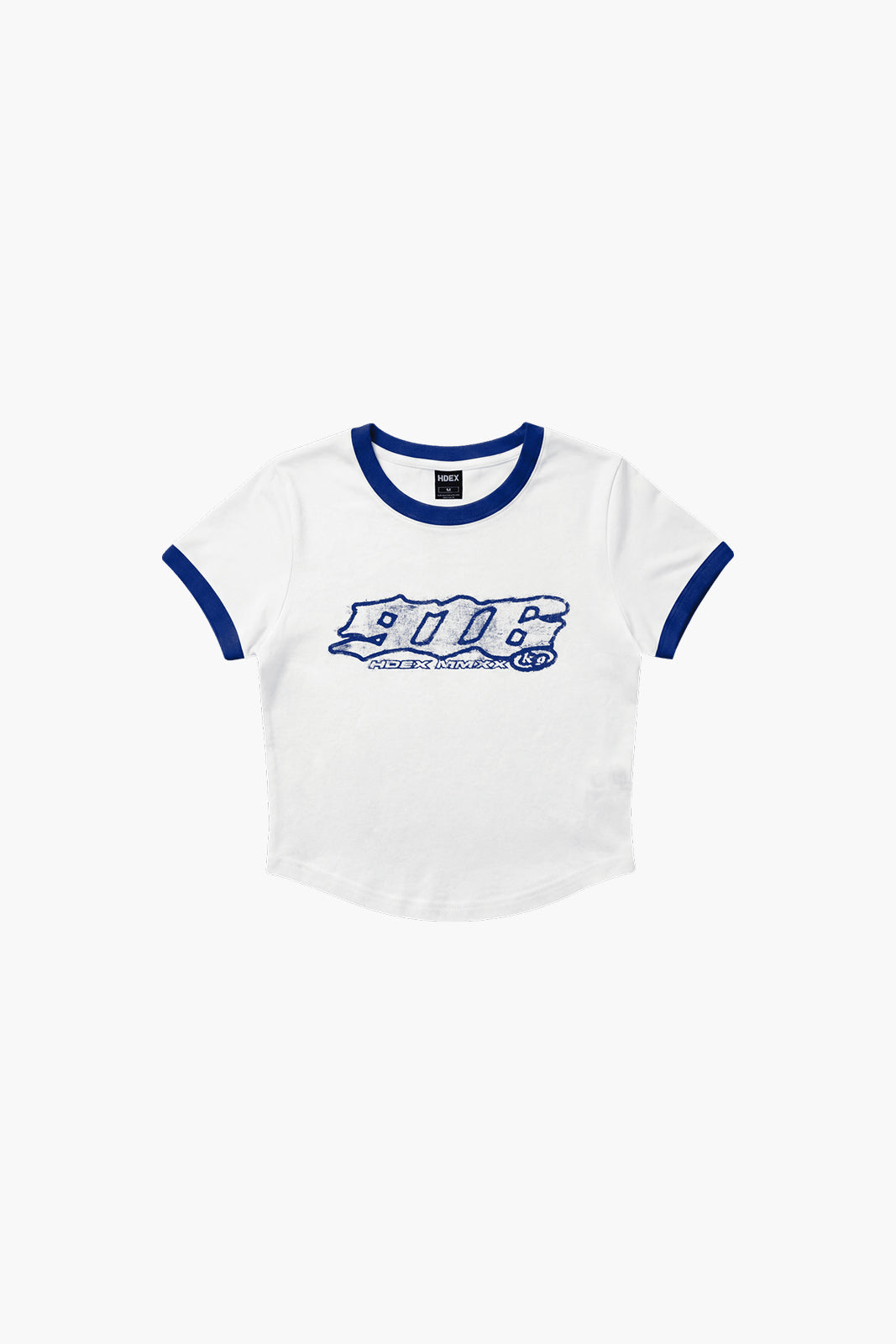 Clear 916 Ringer Crop Short Sleeve