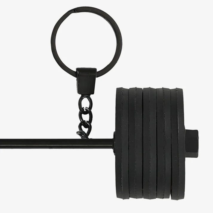 Mini Barbell Keyring