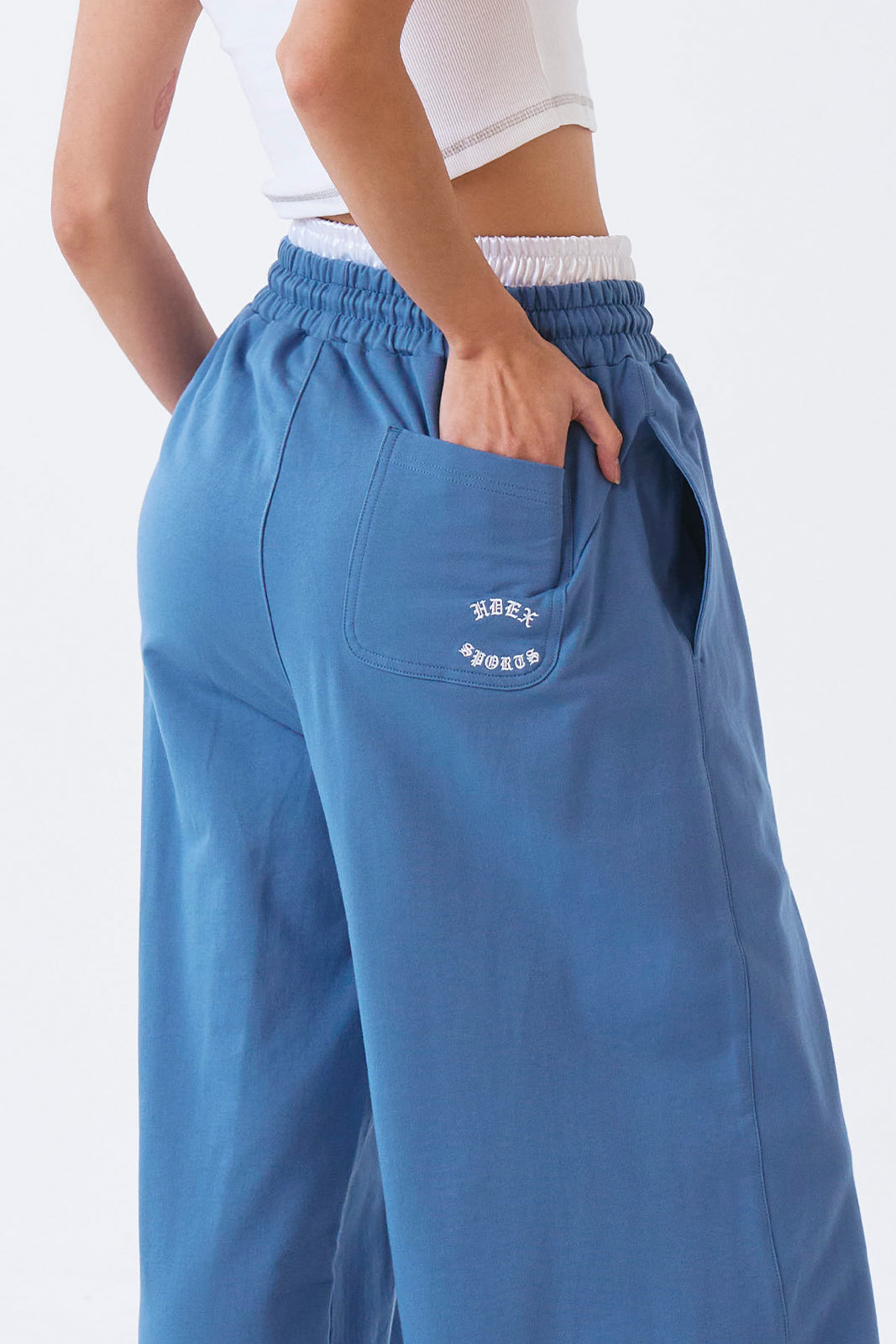 Women`s Double Waist Sweat Pants
