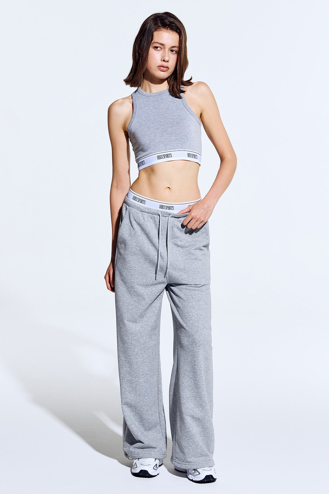 Banding Retreat Double Layer Sweat Pants