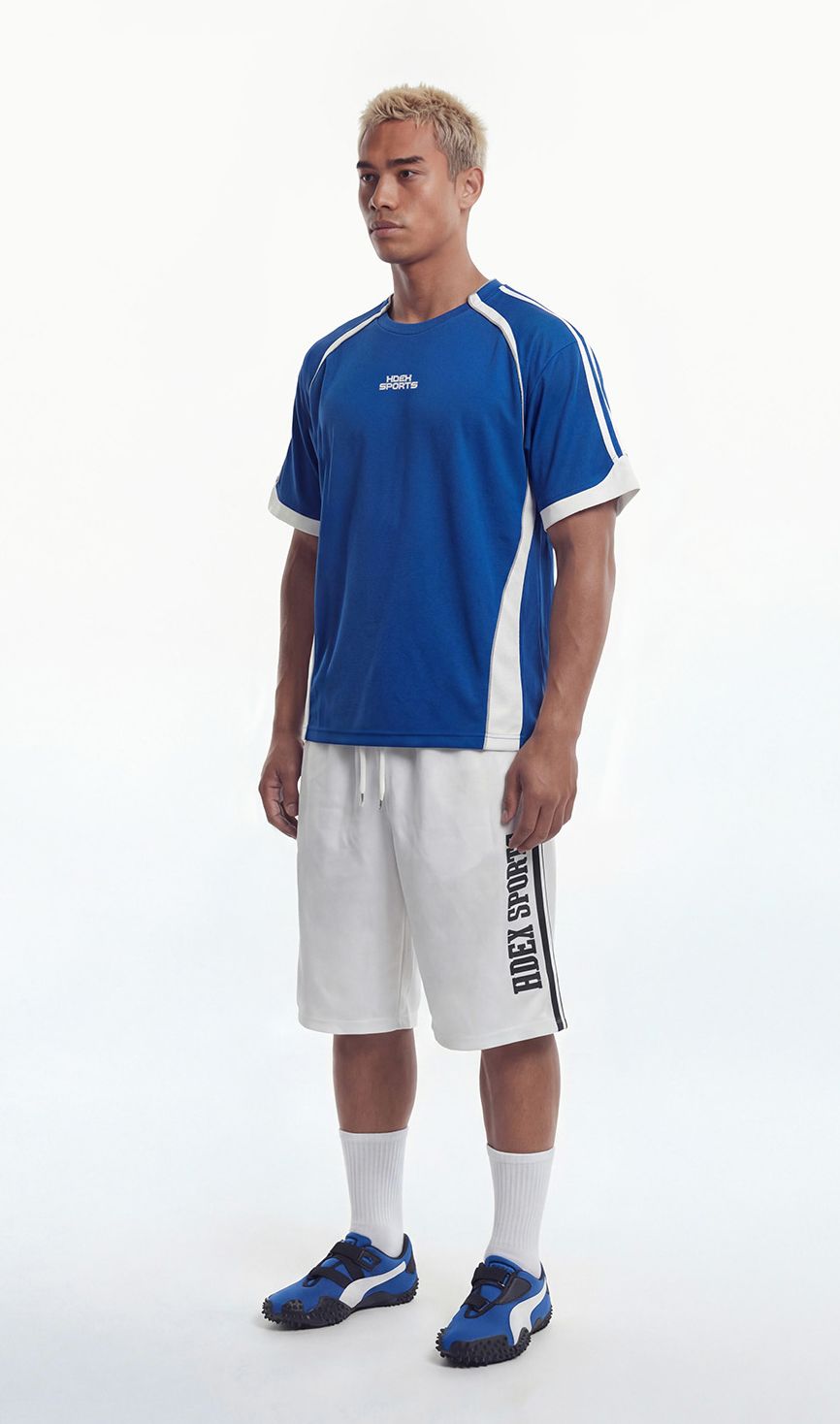 Wave Color Block Short Sleeve