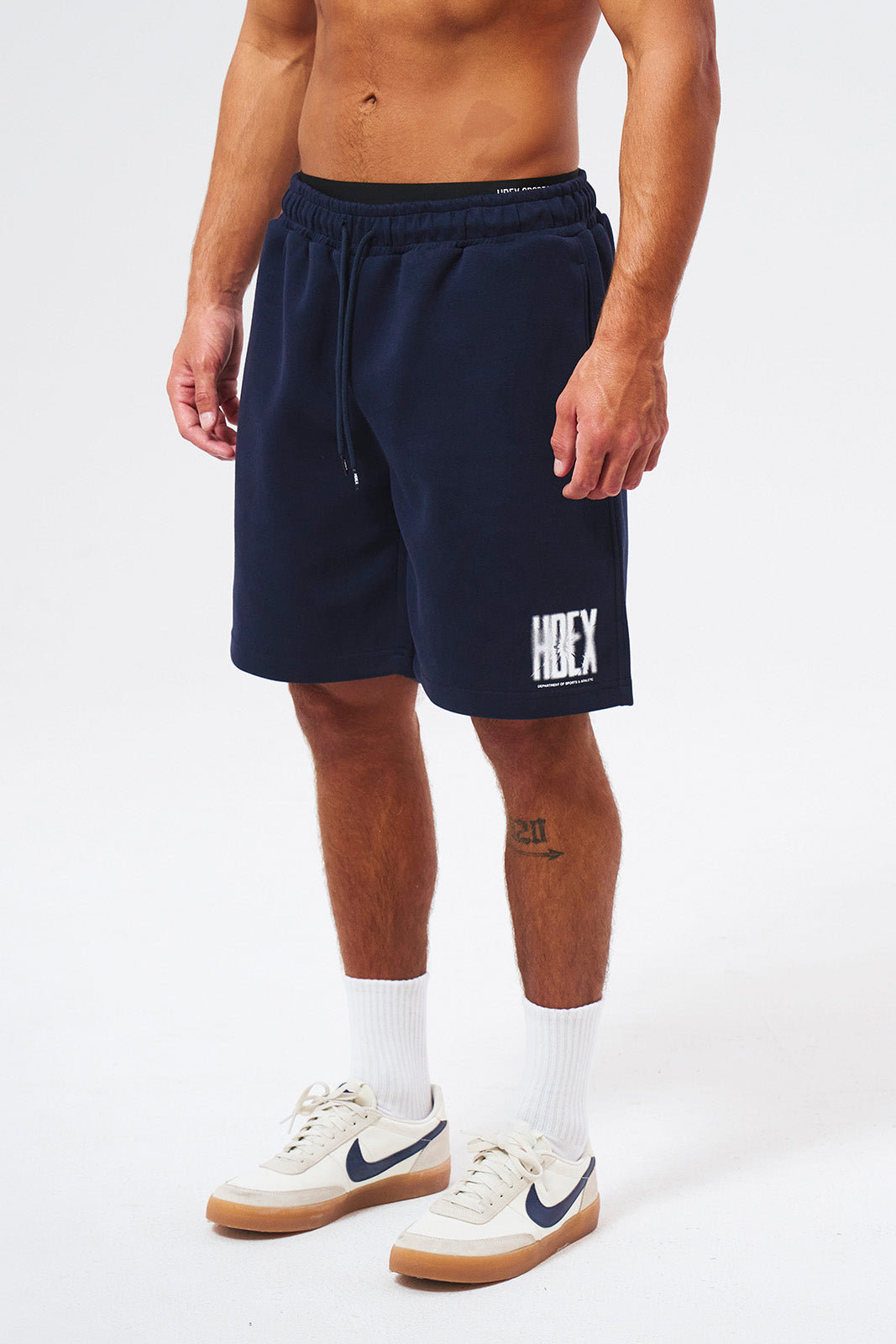 Crack Printed Sweat Shorts