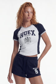 Crown Raglan Slim Fit Short Sleeve