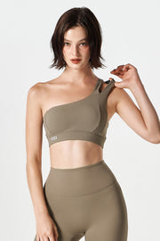 Womens Support One Shoulder Bra Top