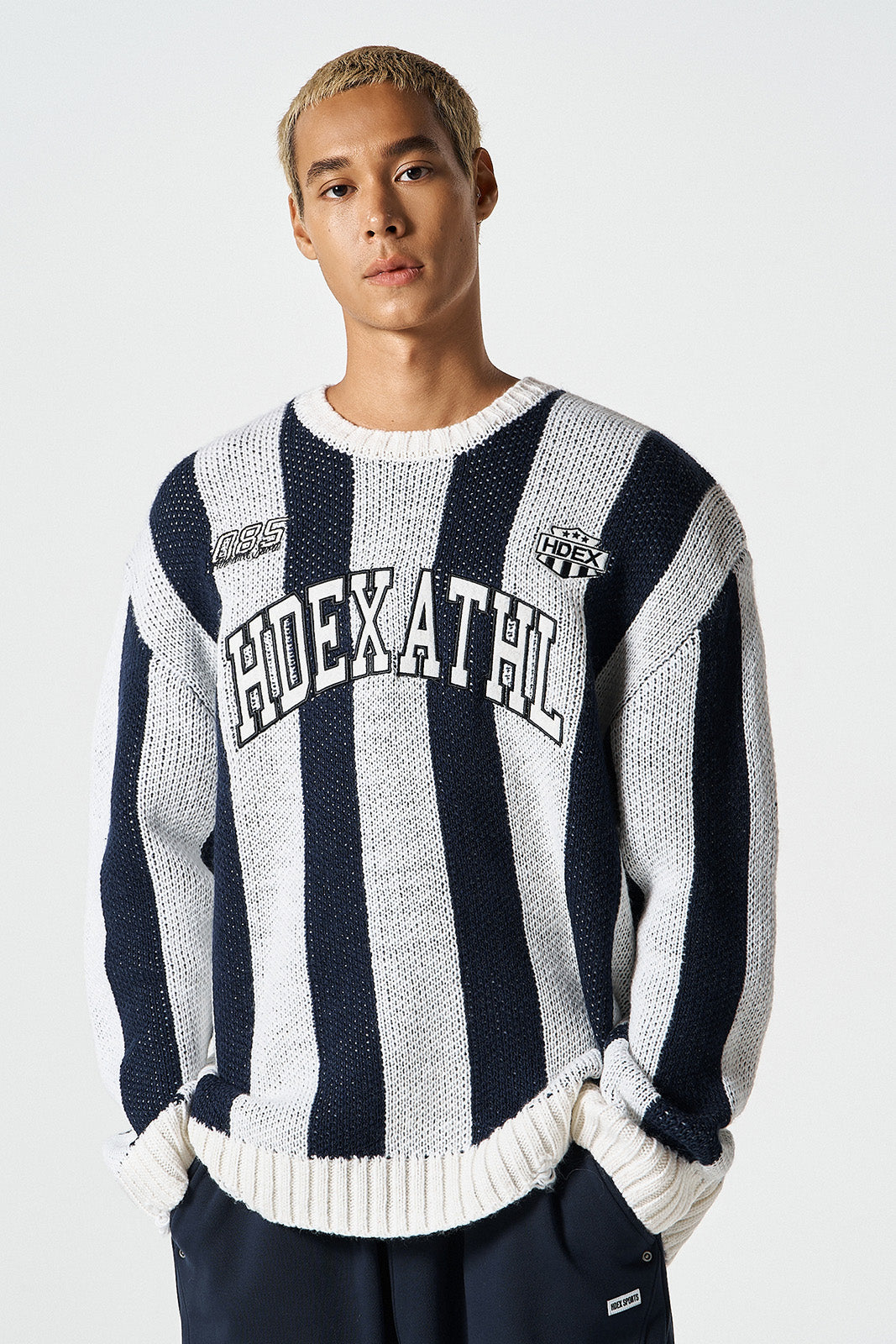 Athletic Stripe Knit