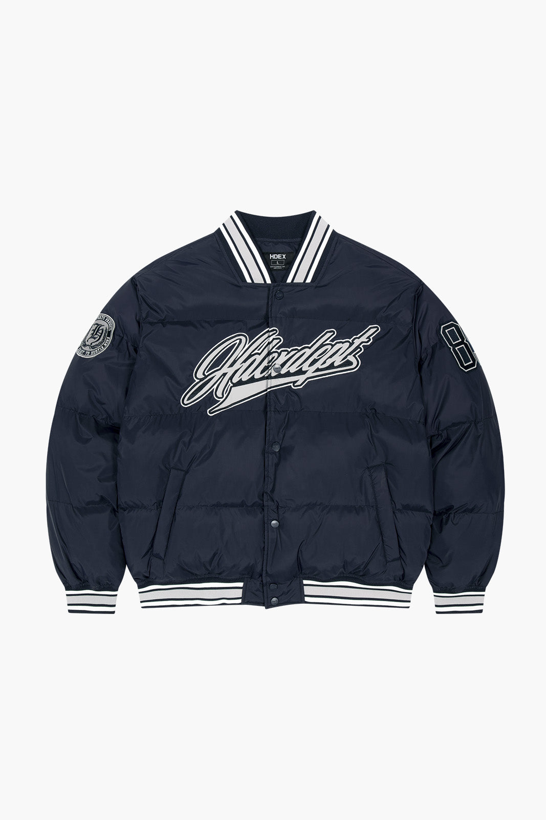 Padded Baseball Puffer Jacket