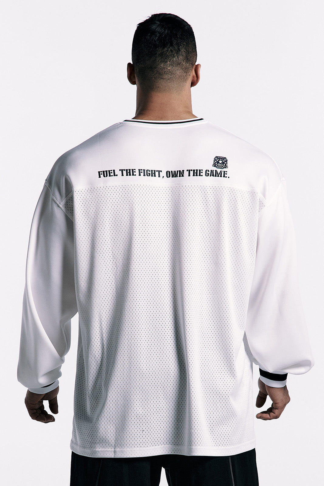 [HDEX X PHYSICAL: ASIA] Giant Fit Track Long Sleeve-White