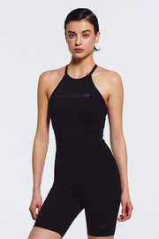 Women`s Glitter Halter neck Bra Top