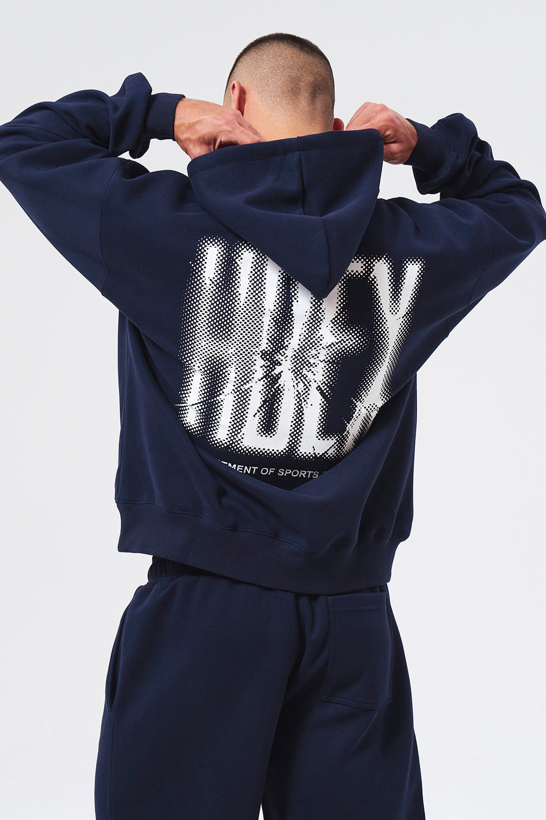 Crack Printed Hoodie