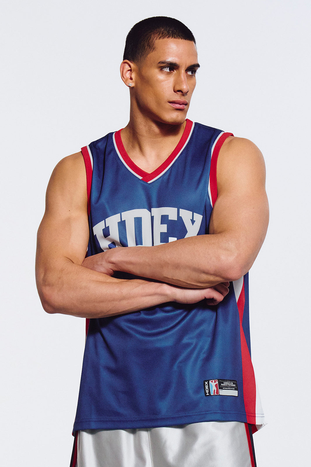 Basketball Mesh Jersey Sleeveless