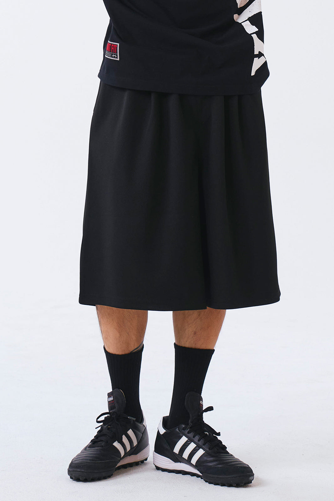 Classic Pintuck Mesh Shorts