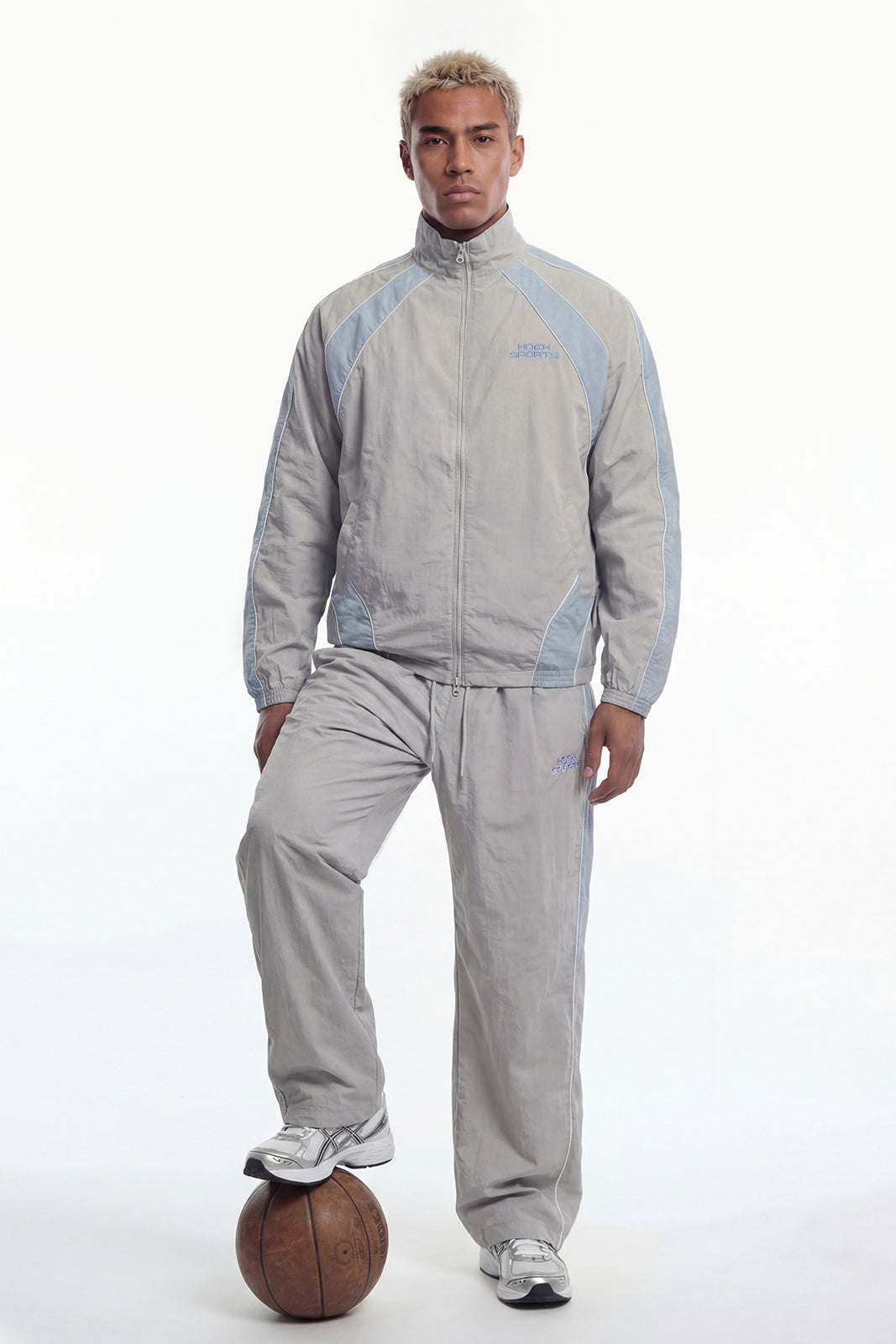 Color Summit Wide Nylon Pants