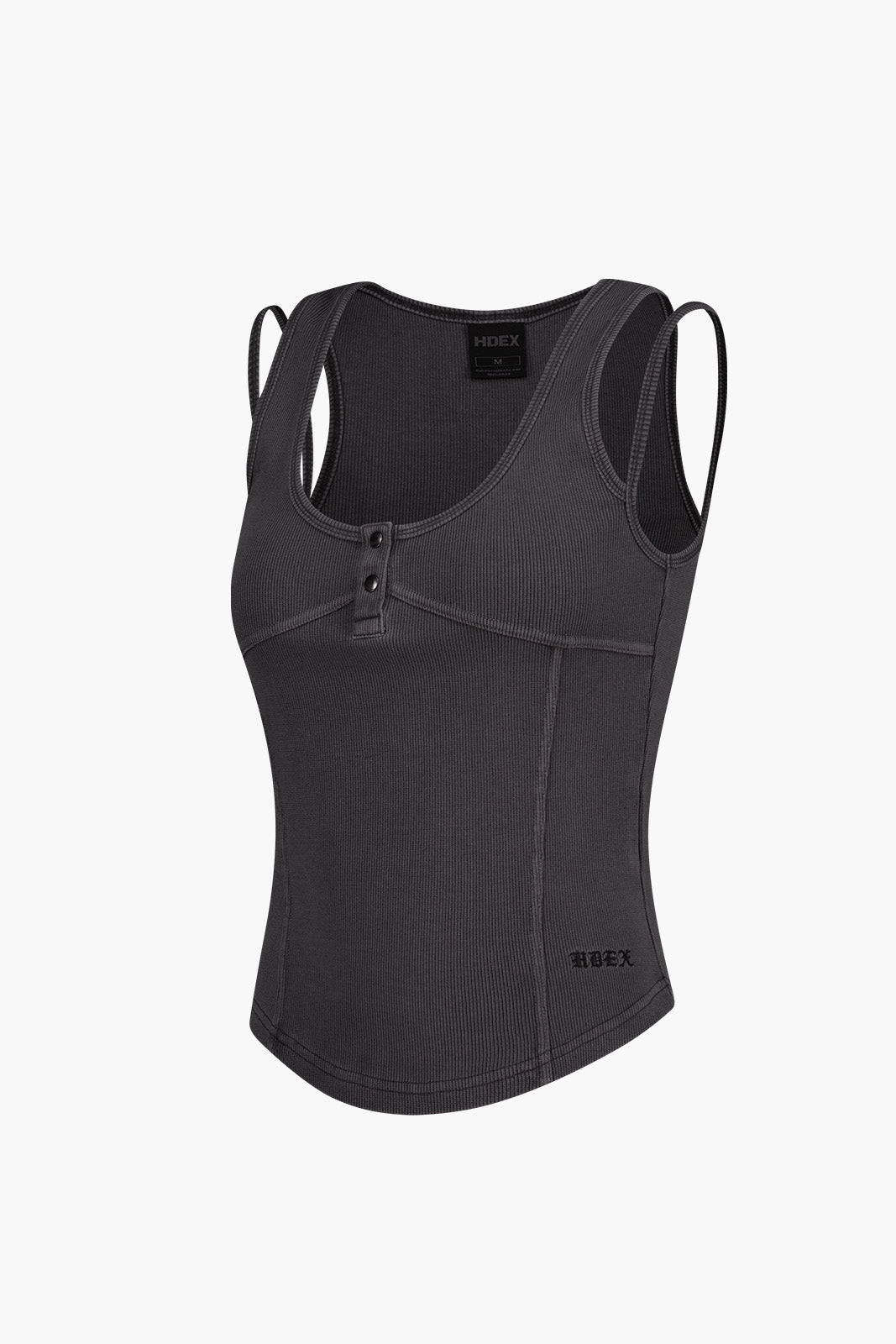 Women`s Pigment Double Layer Tank Top