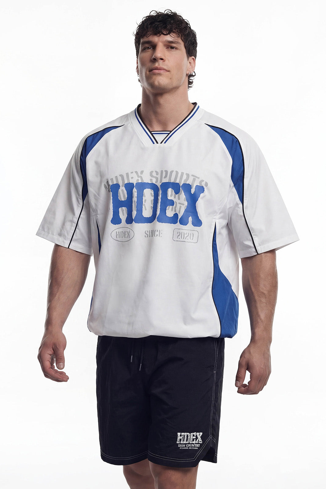 Reverse Double Layer Half Jersey Short Sleeve
