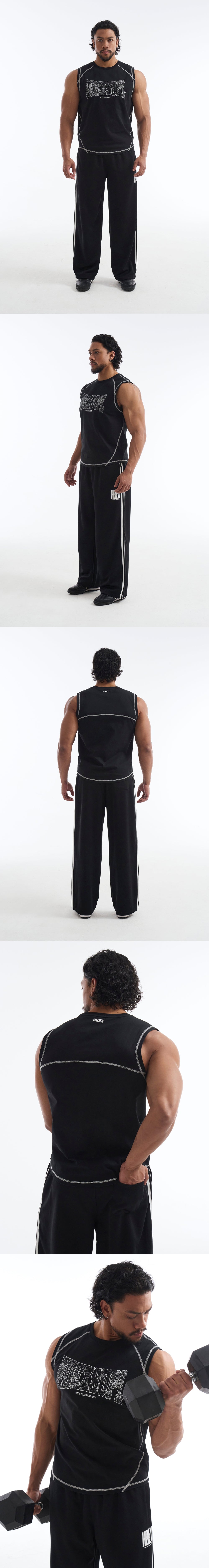 Mega Wide Sleeveless