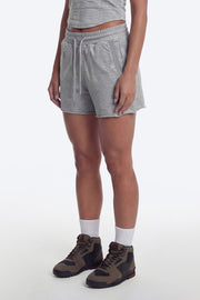 Camo Cut-Off Sweat Shorts W