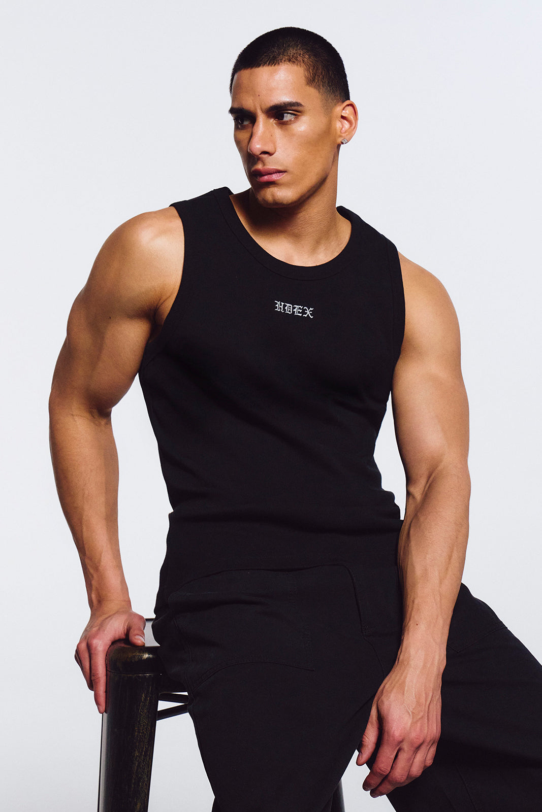 Essential Ribbed Body Fit Tank
