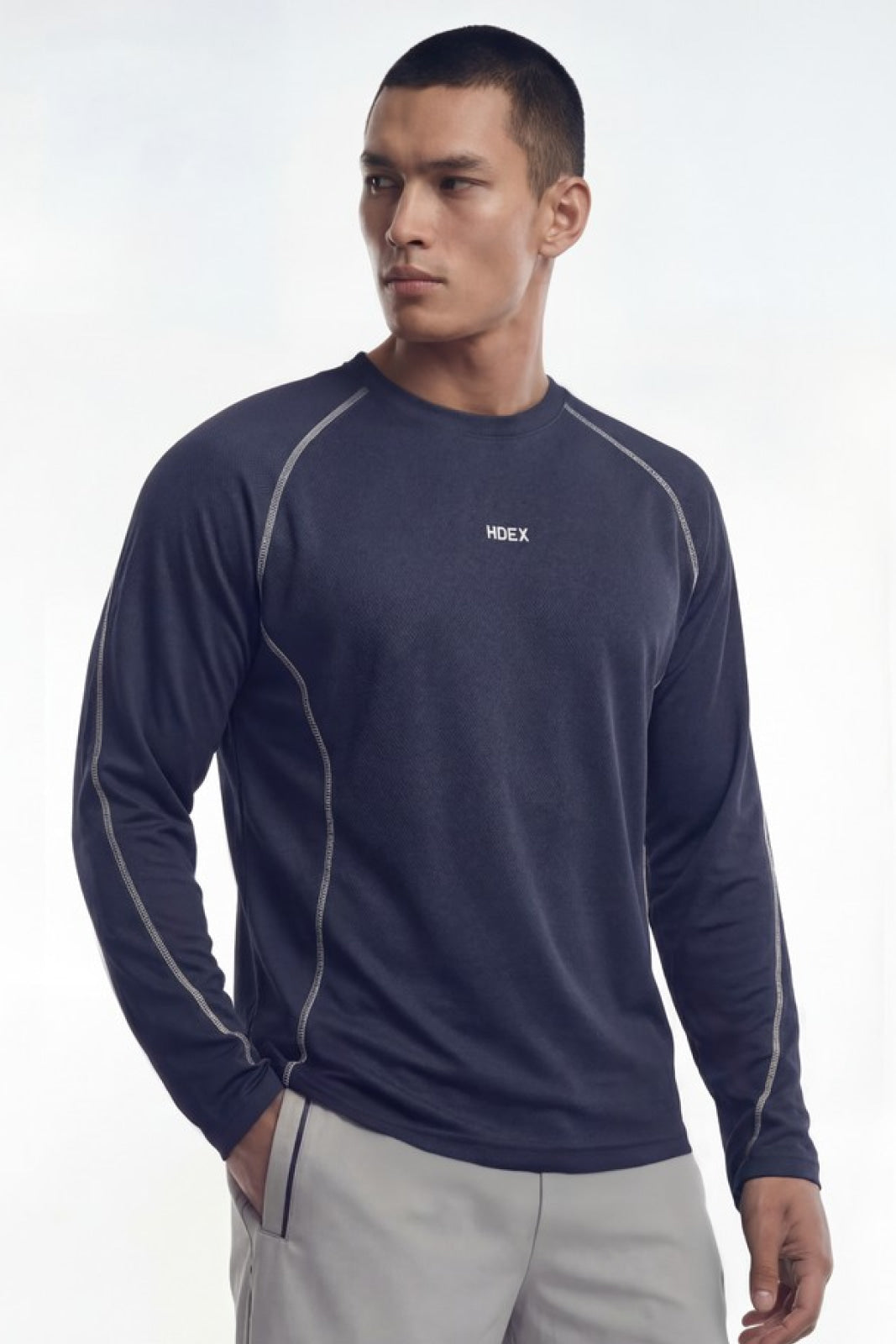 Active Mesh Stitch Long Sleeve
