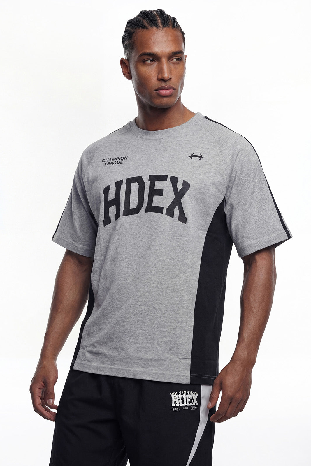 Side Color Block Short Sleeve