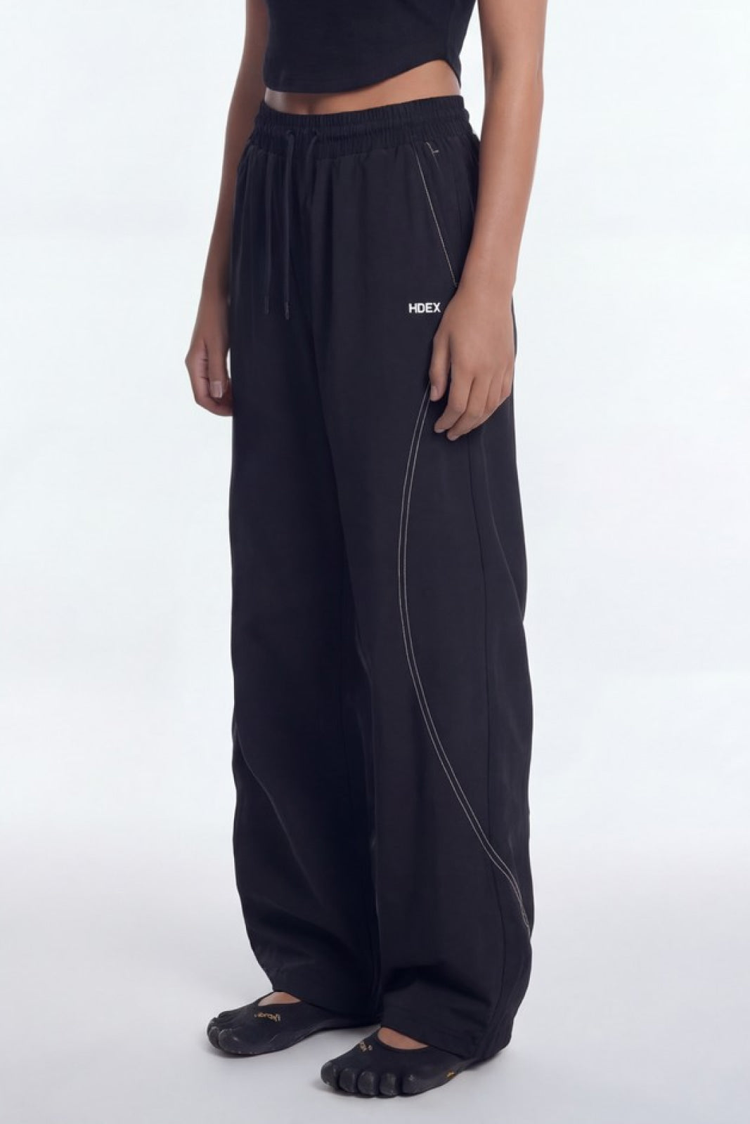 Stitch Curved Nylon Span Pants W