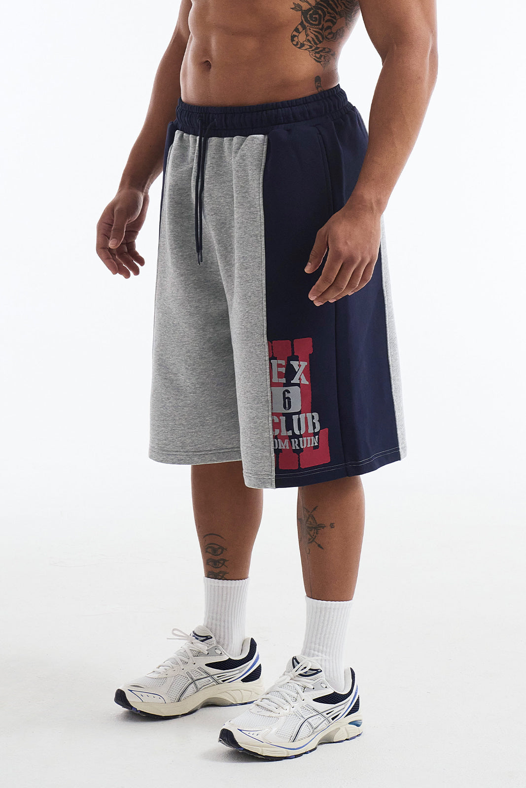 Lift Damage Block Sweat Shorts