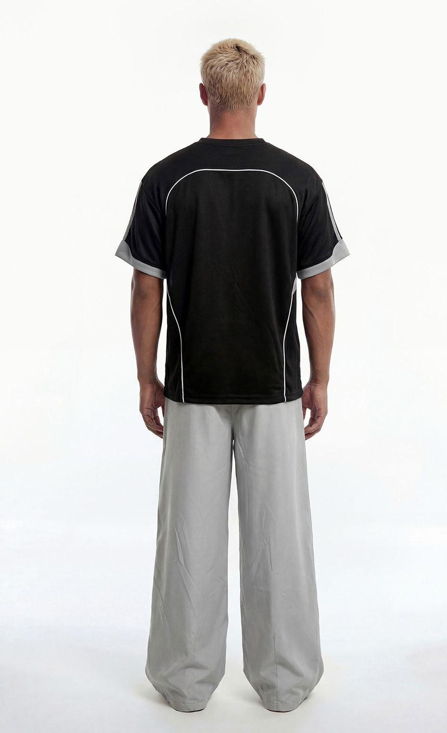 Wave Color Block Short Sleeve