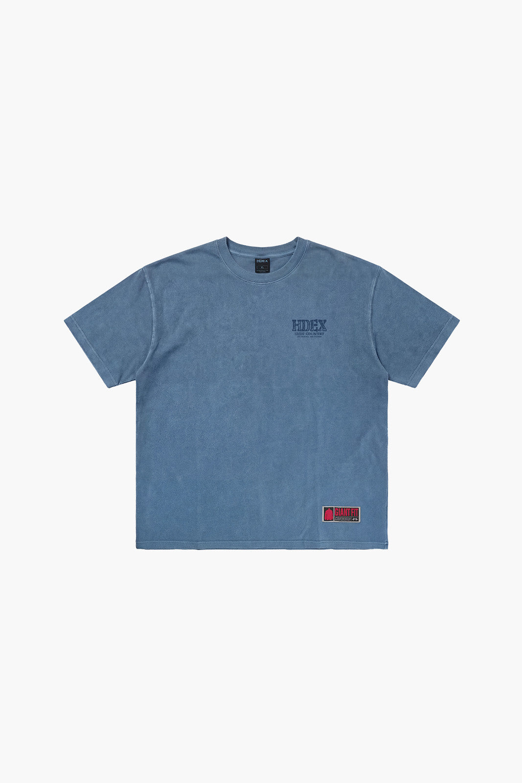 Core Back Logo Giant Fit Washed Short Sleeve