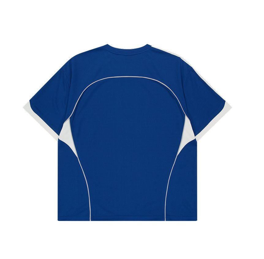 Wave Color Block Short Sleeve