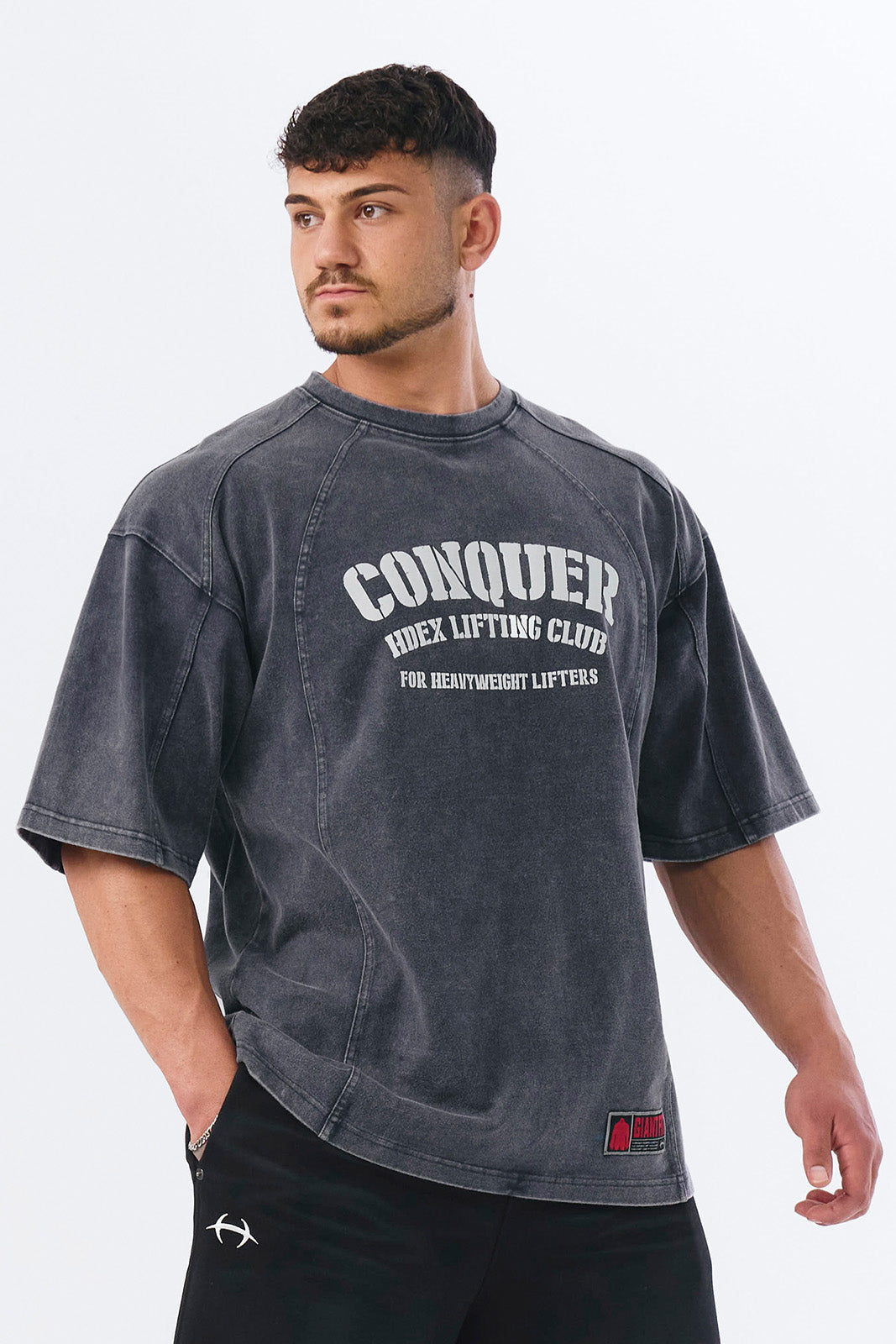【HDEX】 Men's Crack Printed Pigment Short Sleeve /追跡付 Crack Printed Pigment Short Sleeve – HDEX Hong Kong