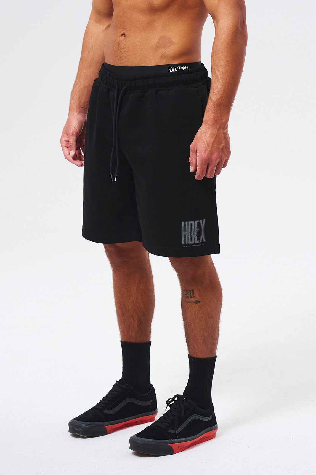 Crack Printed Sweat Shorts