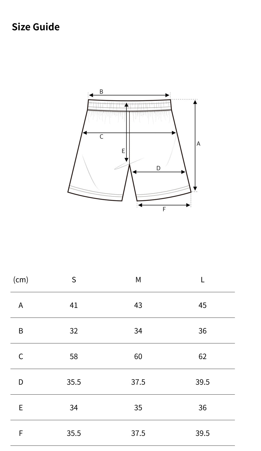 Clear 916 Wide Waffle Shorts W