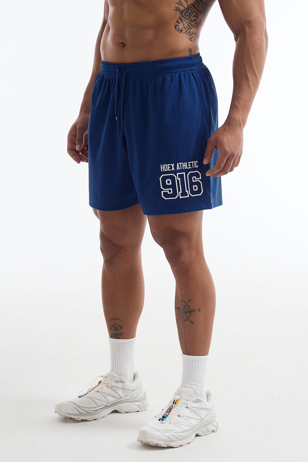 916 Solid Mesh Shorts