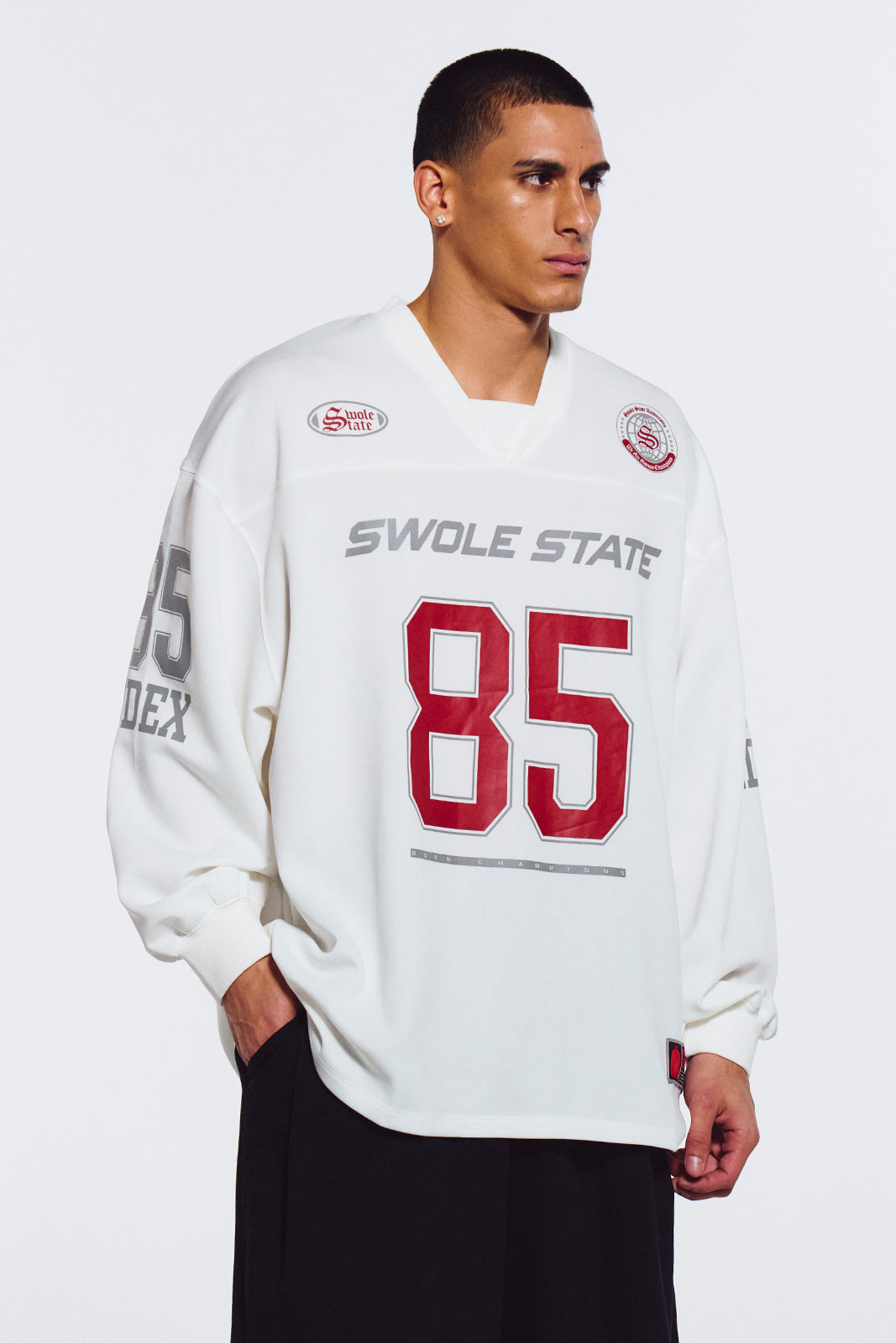 Giant Fit Rugby Jersey Long Sleeves
