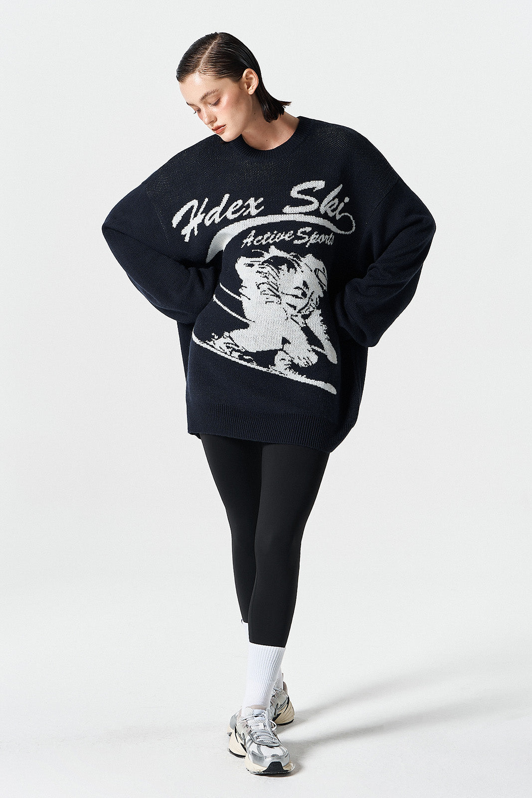 Over Fit Ski Knit