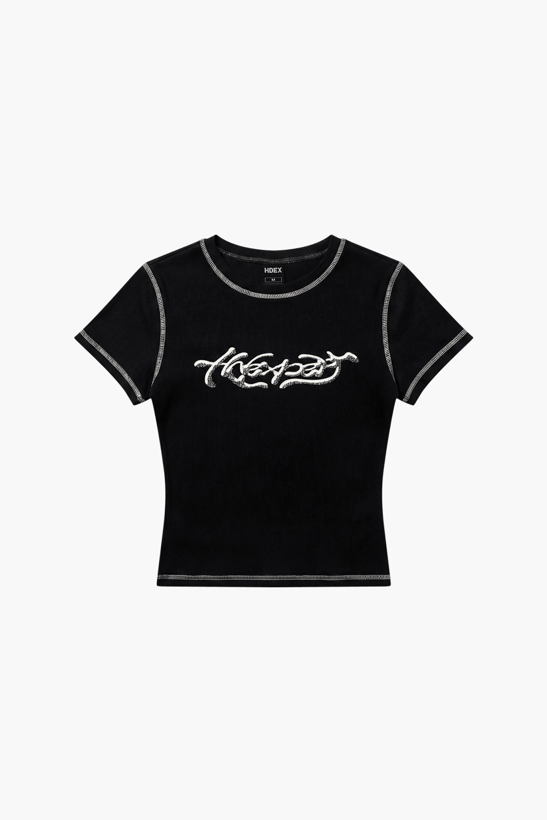Ribbed Stitch Short Sleeve W