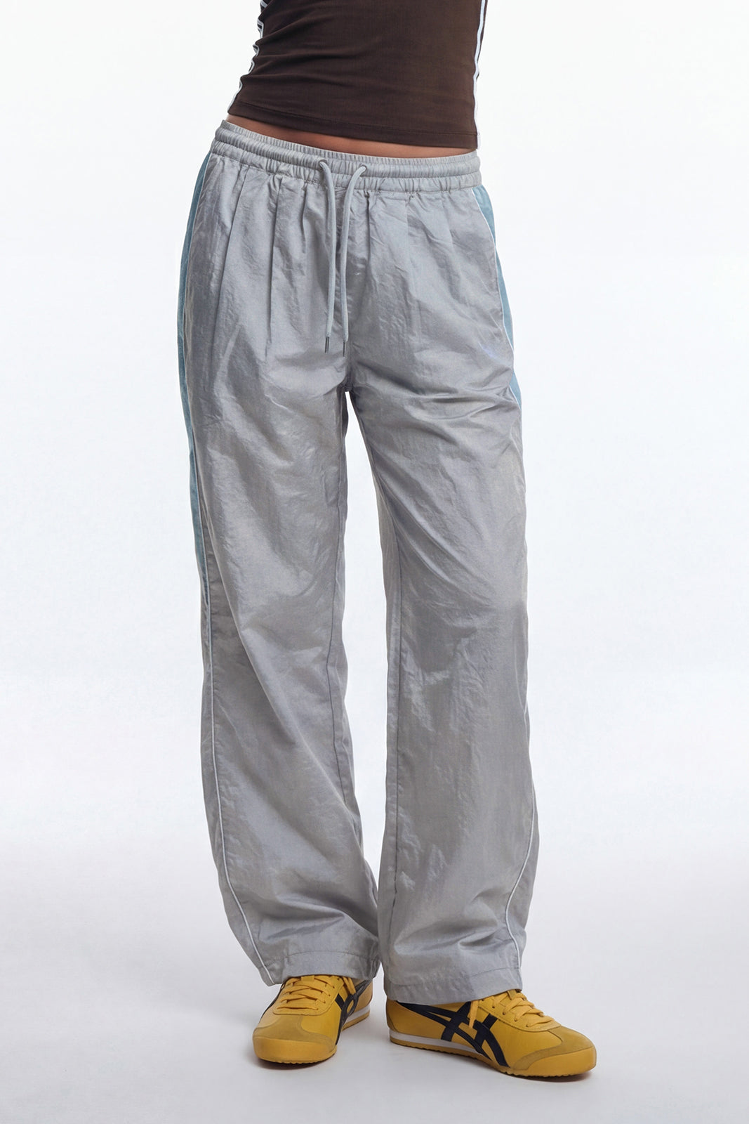 Color Summit Wide Nylon Pants