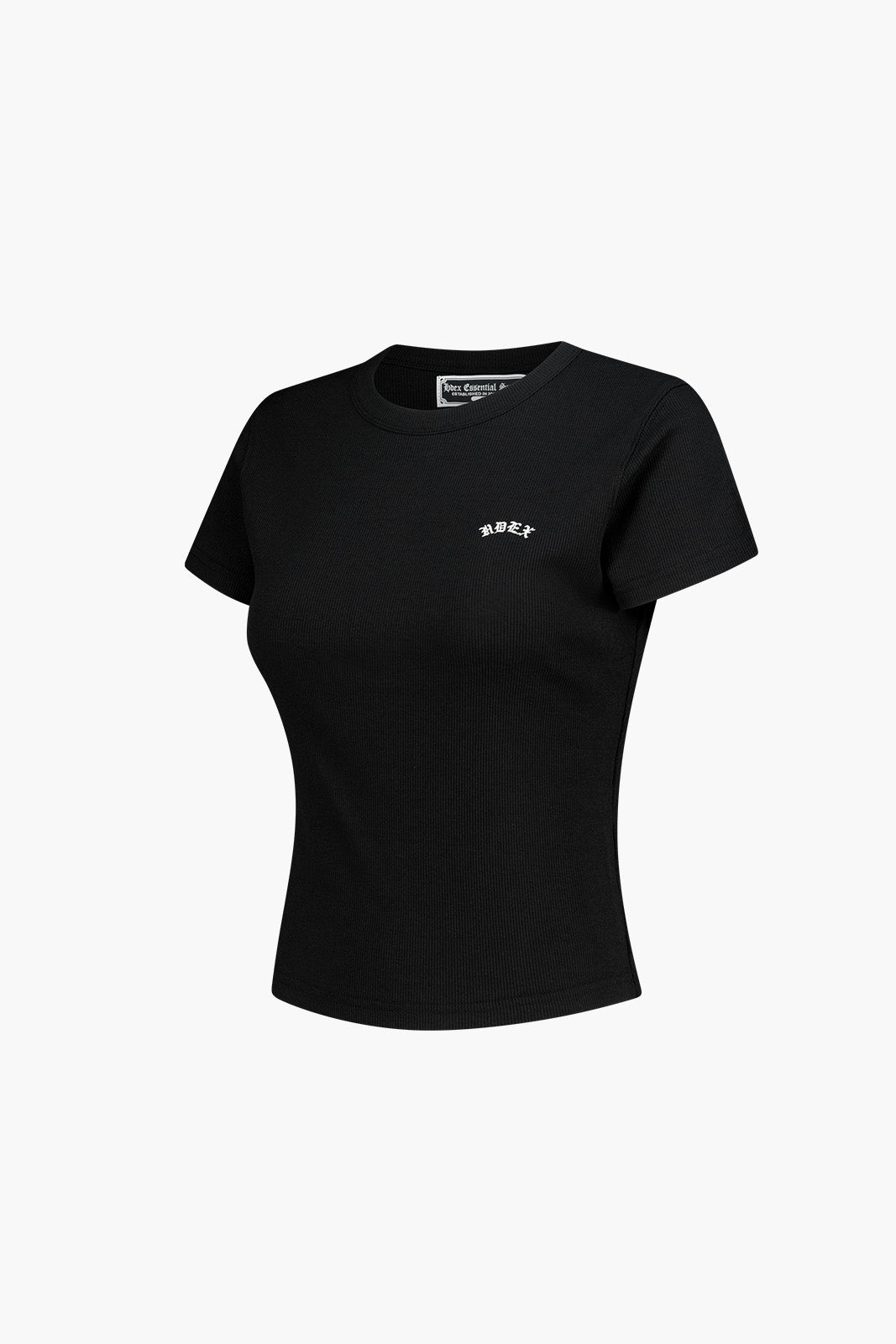 Essential Ribbed Relaxed Fit Short Sleeve