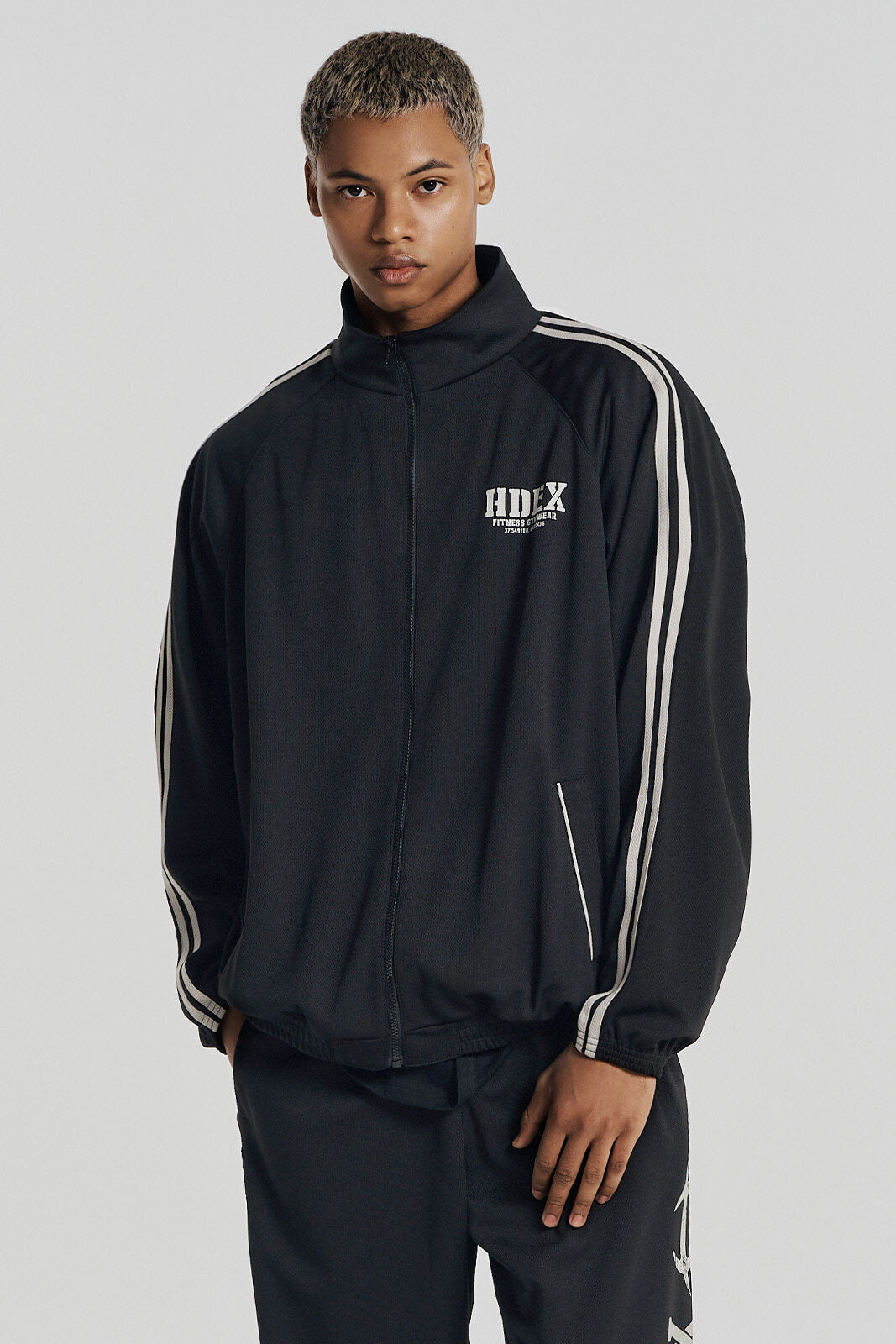 Giant Fit Mesh Track Jacket
