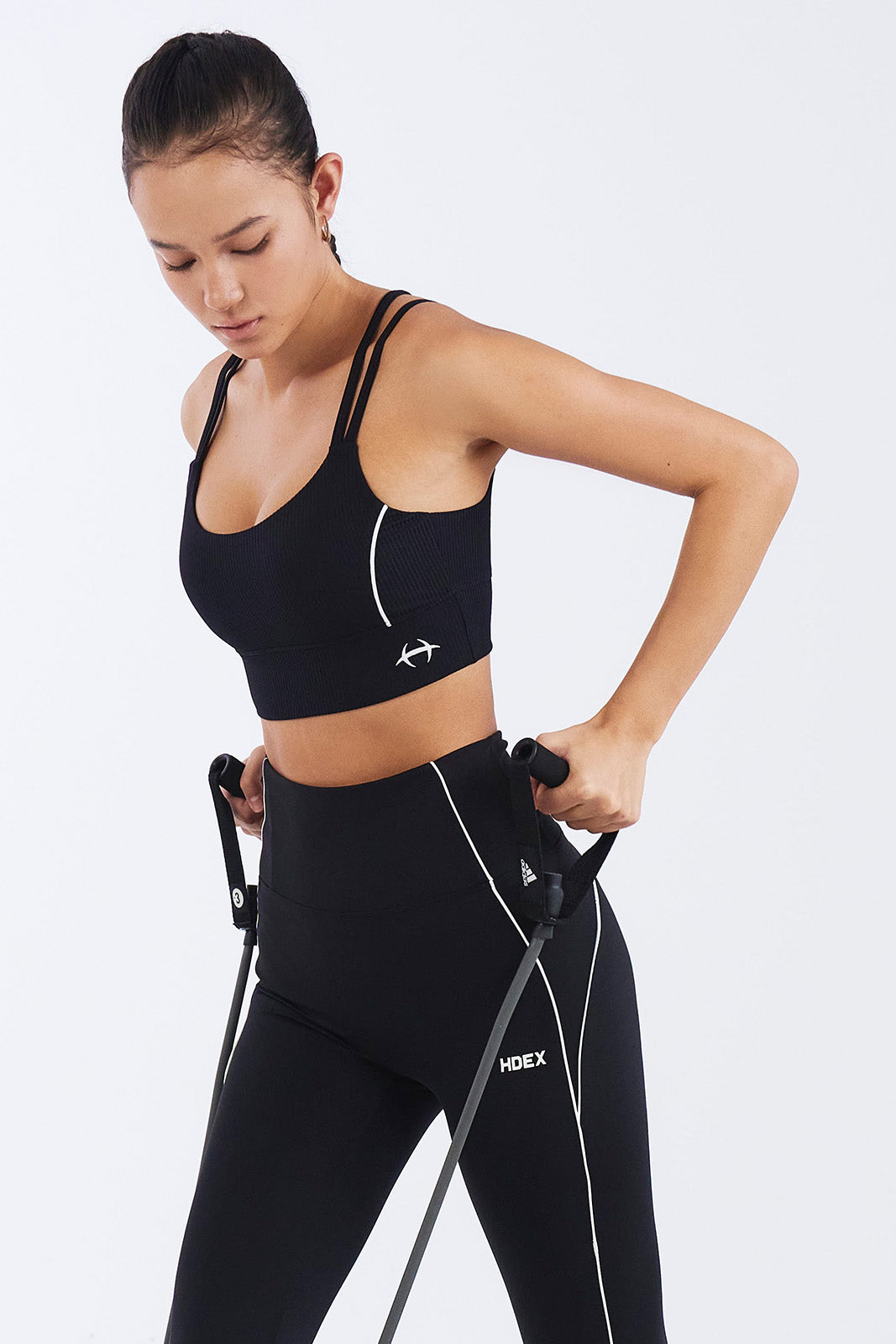 Women`s Support Ribbed Bra Top